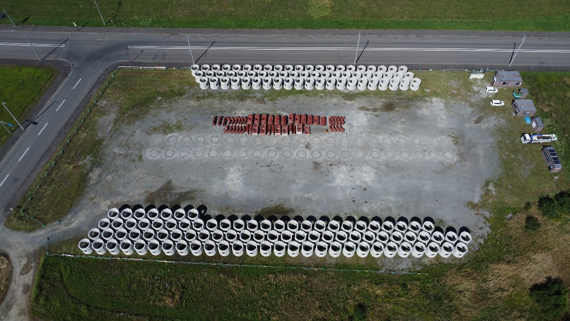 北海道太平洋中部地区十勝広尾魚礁設置工事
