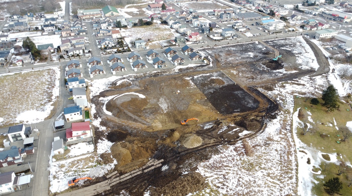 公園整備敷地造成工事